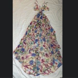 Hot Miami Styles/ High Low Floral Dress